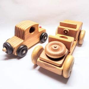 Hand Crafted Toy Wood Cars